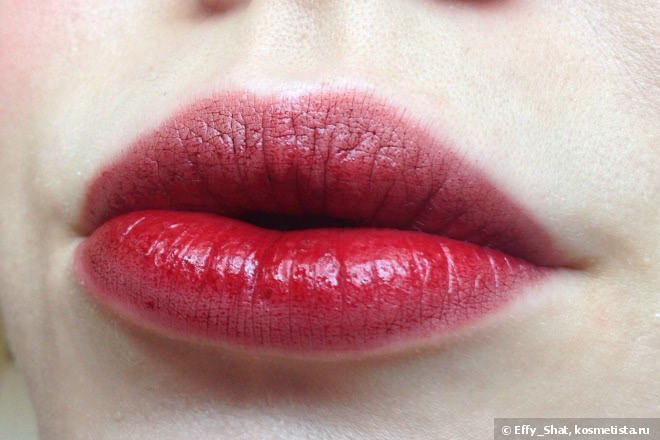 Мои неоднозначные впечатление о TonyMoly Kiss Lover Live tint 04 (vampire red)