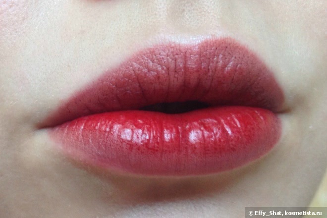 Мои неоднозначные впечатление о TonyMoly Kiss Lover Live tint 04 (vampire red)