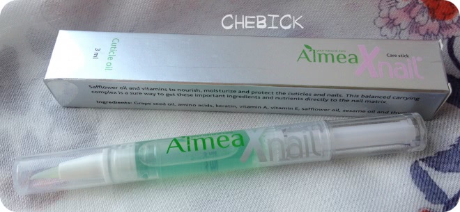 Almea Xnail Care Stick Cuticle Oil в количестве двух штук с ароматом жасмина и персика
