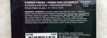 Мои первые тени для бровей - NYX Eyebrow cake powder в оттенке Ecp06 (Blonde)