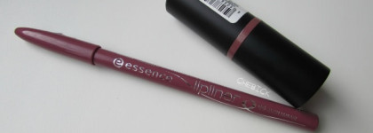 Мой большой пост о карандашах для губ Essence Lipliner в оттенках 06 Satin Mauve, 15 Honey Berry и 12 Wish Me A Rose