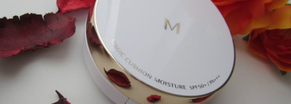 Мой первый кушон - Missha Magic Cushion Moisture в оттенке 21: впечатления, свотчи