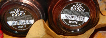 Краски осени,  China Glaze Vintage Vixen collection