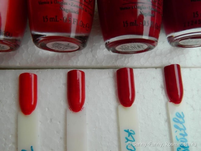 Красный и тёплый - OPI Love Is In My Cards