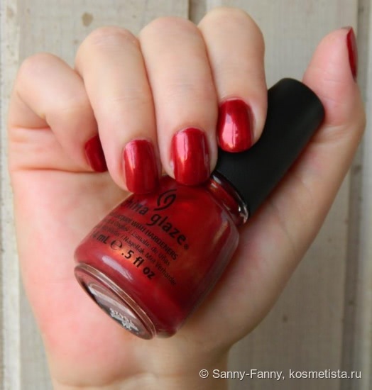 Красное великолепие - China Glaze Visions Of Grandeur