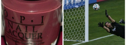 OPI Scores A Goal - Слива с каплей шоколада