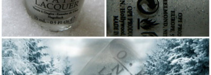 Нежный и снежный - OPI  Solitaire