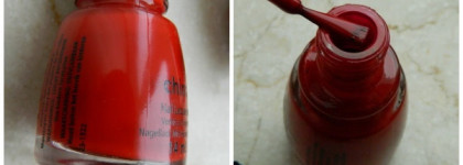 Красная пелена или в поисках терракоты. China Glaze Seeing Red