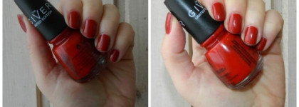 Красная пелена или в поисках терракоты. China Glaze Seeing Red