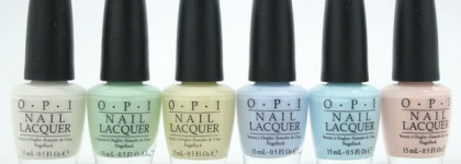 Весенняя пастель - OPI Soft Shades Pastel Collection Spring 2016