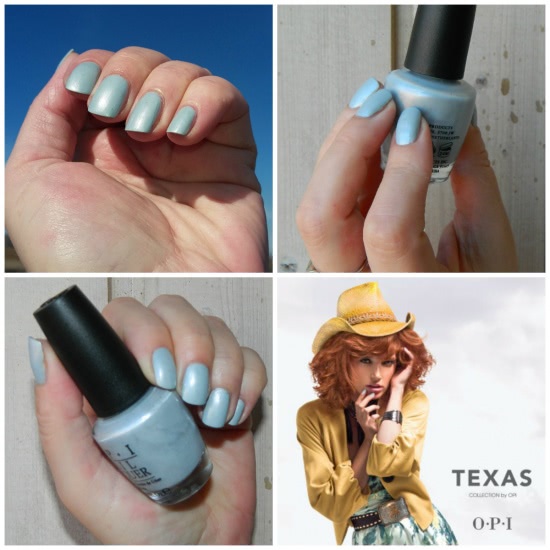 OPI I Vant To Be A-lone Star - бескрайнее небо Техаса