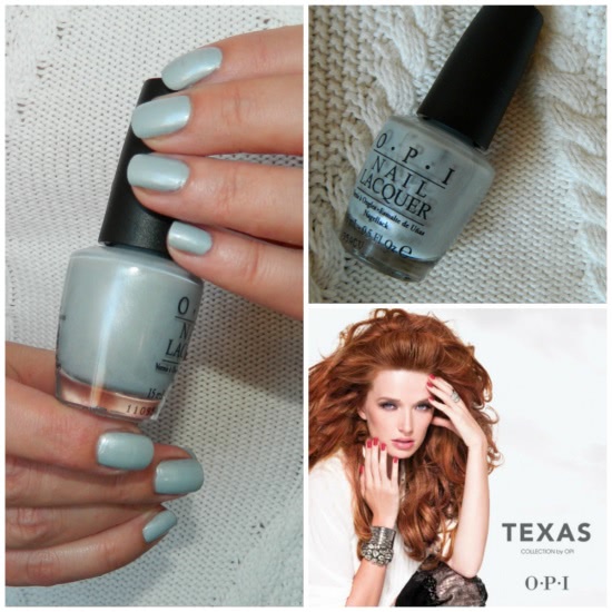 OPI I Vant To Be A-lone Star - бескрайнее небо Техаса