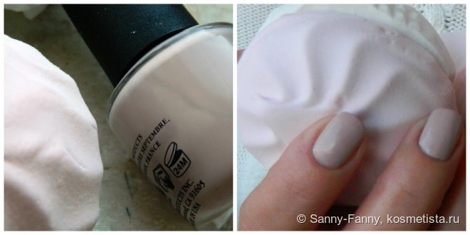 OPI My very first knockwurst - нежность зефирная