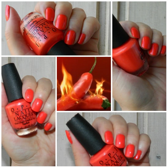 Моя паприка горячее - OPI My Paprika is Hotter Thаn Yours