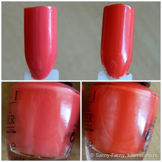 Моя паприка горячее - OPI My Paprika is Hotter Thаn Yours
