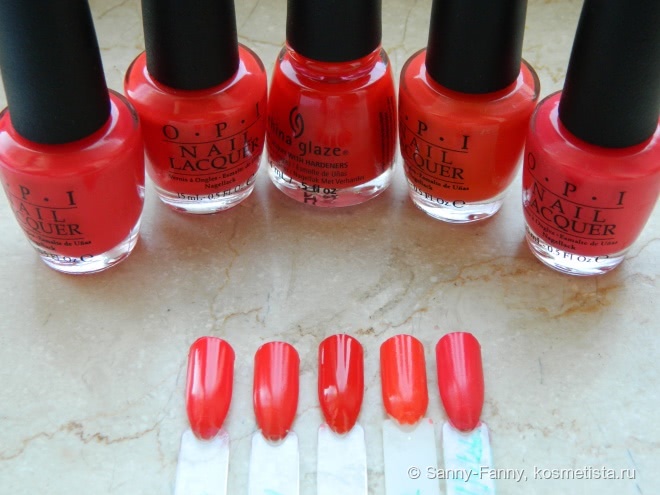 Красная жара или China Glaze The Heat Is On