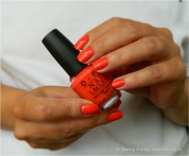 OPI A Good Man-Darin Is Hard To Find. Просто оранжевый, просто мандарин