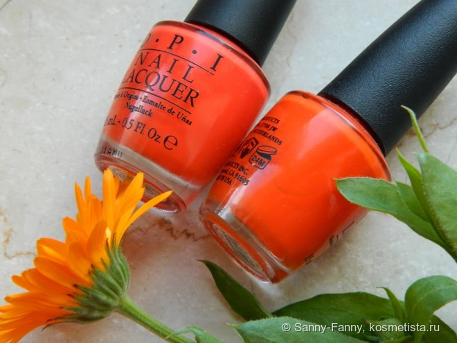 OPI A Good Man-Darin Is Hard To Find. Просто оранжевый, просто мандарин