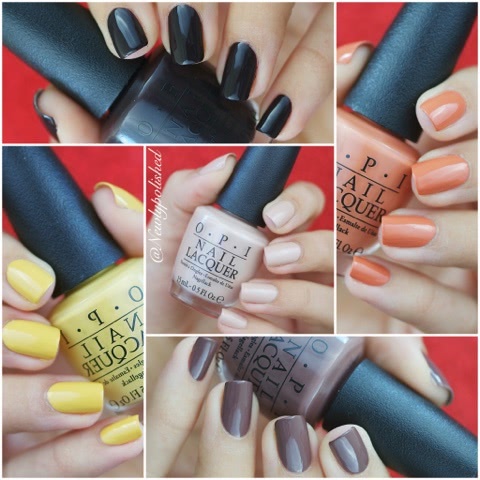 Осень вместе с Керри - OPI Washington DC Nail Collection Fall Winter 2016
