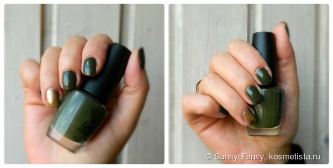 В стиле милитари или OPI Suzi – The First Lady of Nails