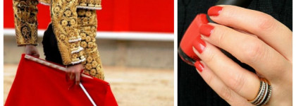 OPI Bullish on OPI - красный цвет корриды