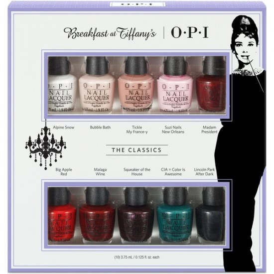 Завтрак у Тиффани - OPI Breakfast At Tiffany's Collection Holiday 2016