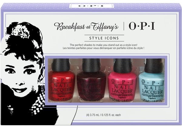 Завтрак у Тиффани - OPI Breakfast At Tiffany's Collection Holiday 2016