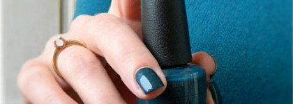 Синие сумерки ... OPI CIA = Color Is Awesome