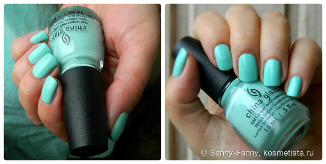 Магия мяты - China Glaze Too Much of a Good Fling