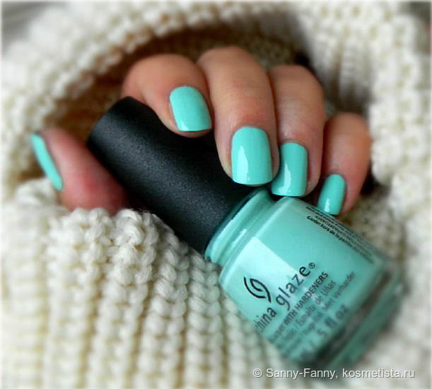 Магия мяты - China Glaze Too Much of a Good Fling