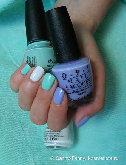 Магия мяты - China Glaze Too Much of a Good Fling