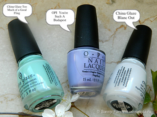 Магия мяты - China Glaze Too Much of a Good Fling
