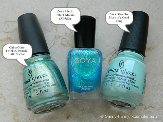 Магия мяты - China Glaze Too Much of a Good Fling
