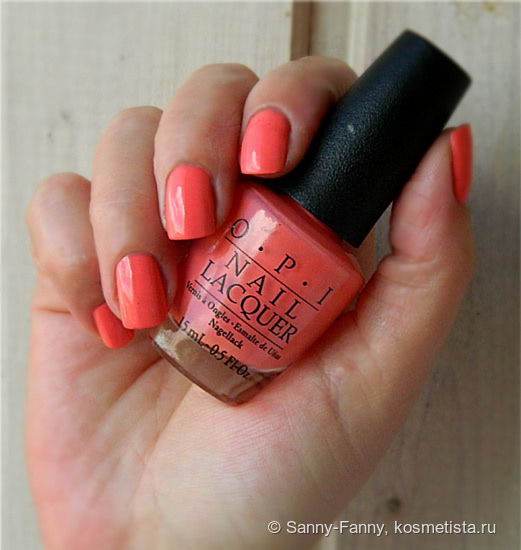 Время для Напа - OPI Time for a Napa