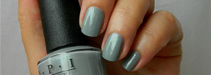 Агатовый серый - OPI I Can Never Hut Up