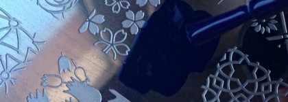 Раскрашенный (реверсивный) стемпинг с Konad Square Plate-11