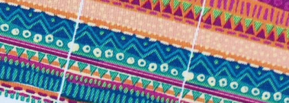 Этнические мотивы с Konad Macaroon Vanila + слайдер Nail Dream Txt-Ds-Eth5