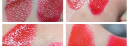 Красные помады Guerlain Kiss Kiss и Chanel Rouge Allure