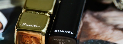 Красные помады Guerlain Kiss Kiss и Chanel Rouge Allure