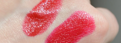 Красные помады Guerlain Kiss Kiss и Chanel Rouge Allure