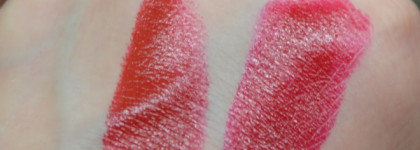 Красные помады Guerlain Kiss Kiss и Chanel Rouge Allure