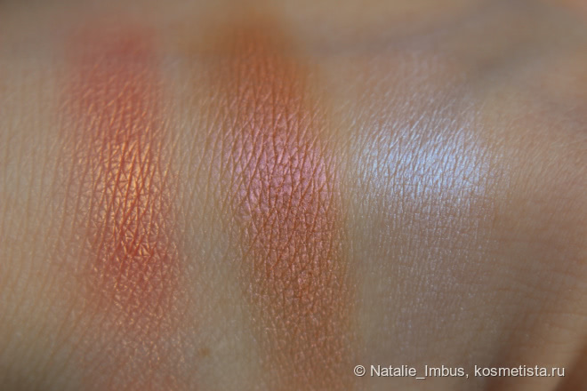 NYX Duo Chromatic Illuminating Powder. Обзор трех оттенков