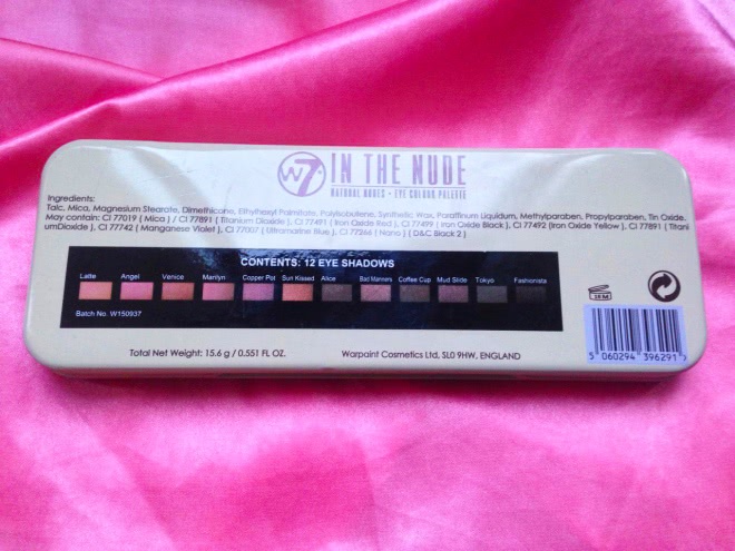 W7 in the nude eye colour palette. Аналог Naked или по-своему хорошее ?