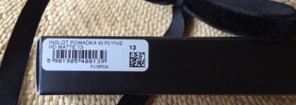 Мой матовый польский друг Inglot HD Lip Tint Matte 13