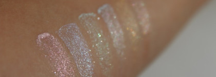 Estrade makeup Все оттенки сияющих гелей Disco Gel Eclatant