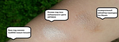 Рассыпчатые тени для век NYX Loose Pearl Eye Shadow - White Pearl LP03: тестируем и выбираем "подложку"