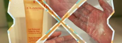 Энергия и сияние для молодой кожи от Clarins. Лучшее из моего ежедневного ухода: Очищающий гель Clarins Eclat du Jour Daily Energizer и Крем-гель для лица Clarins Daily Energizer Cream-Gel