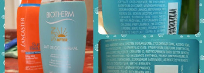 Летнее солнцезащитное: Collistar, Lancaster. Ну и, конечно,уход после загара- Biotherm