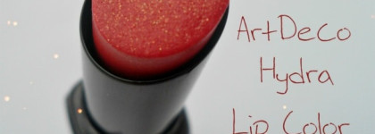 Увлажняющая помада ArtDeco Hydra Lip Color. Слишком много золота - тоже плохо. Мой оттенок №22 hydra infra-red