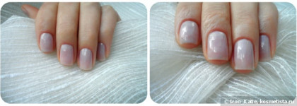 Лаки для ногтей El corazon серия impression оттенки № #253 - молоко с пылью и #257 девчоночий розовый